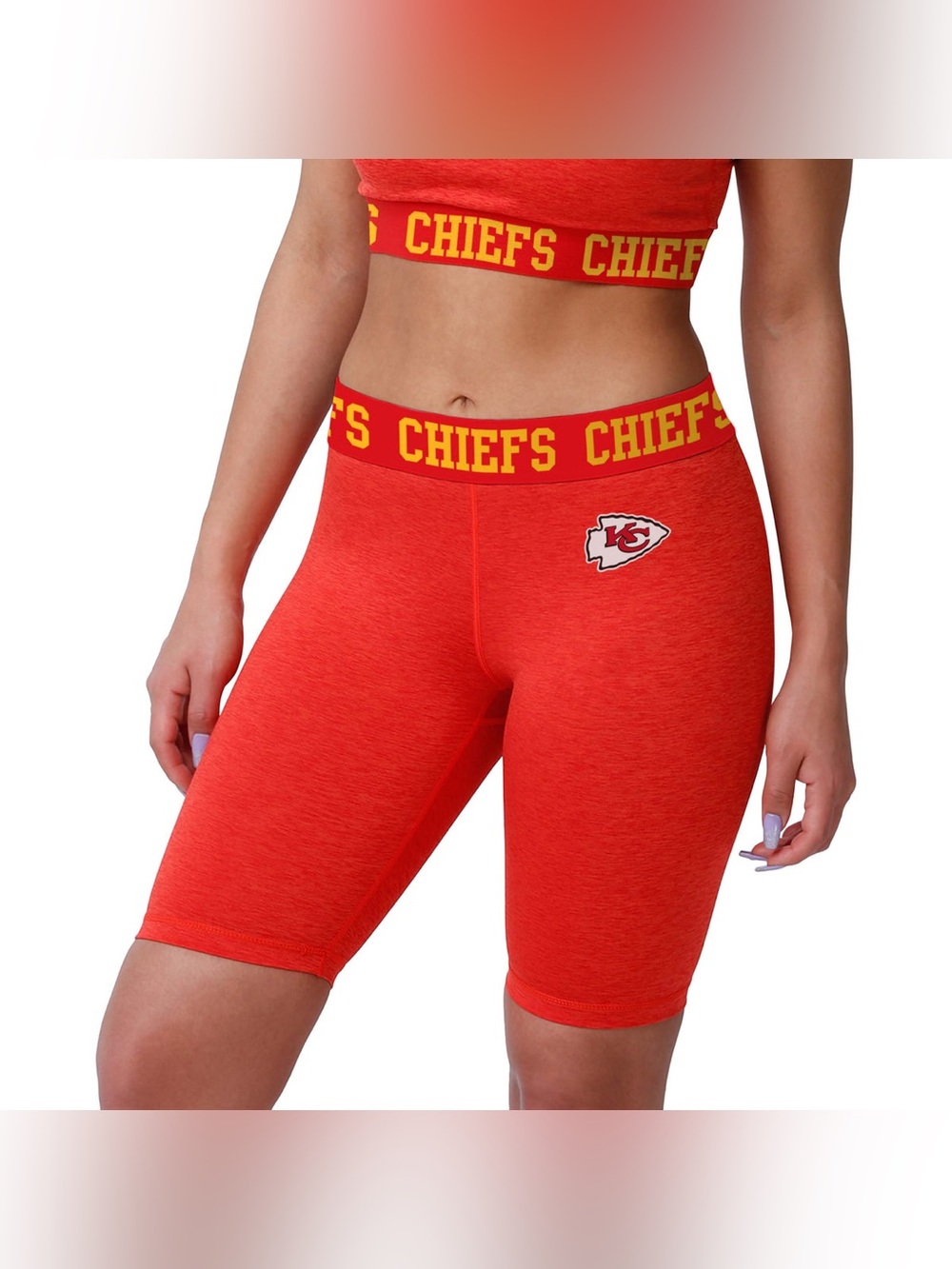 Kansas City Chiefs Red Athletic Women’s Shorts